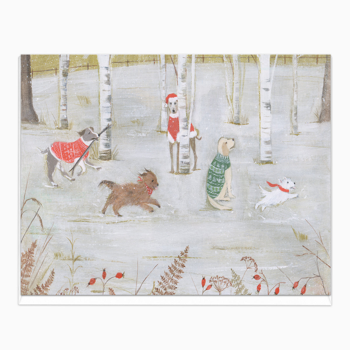 Puppy Pals Christmas Card - Whistlefish
