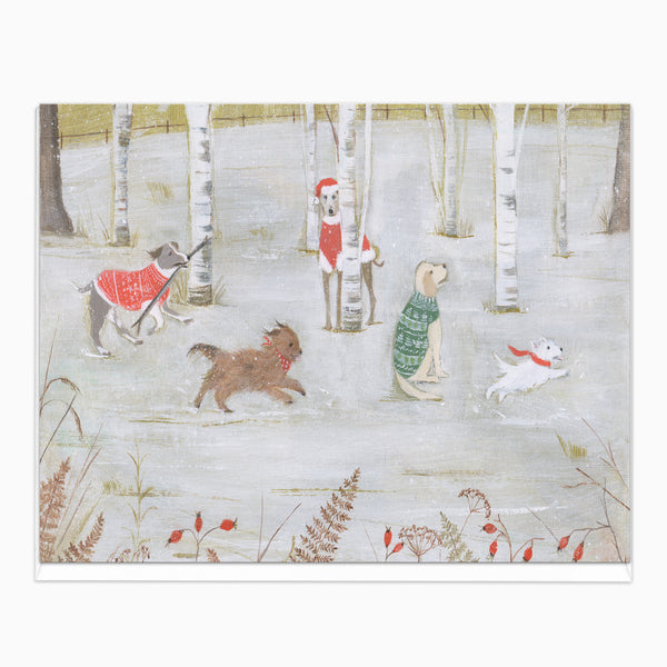 ZA258 - Puppy Pals Christmas Card