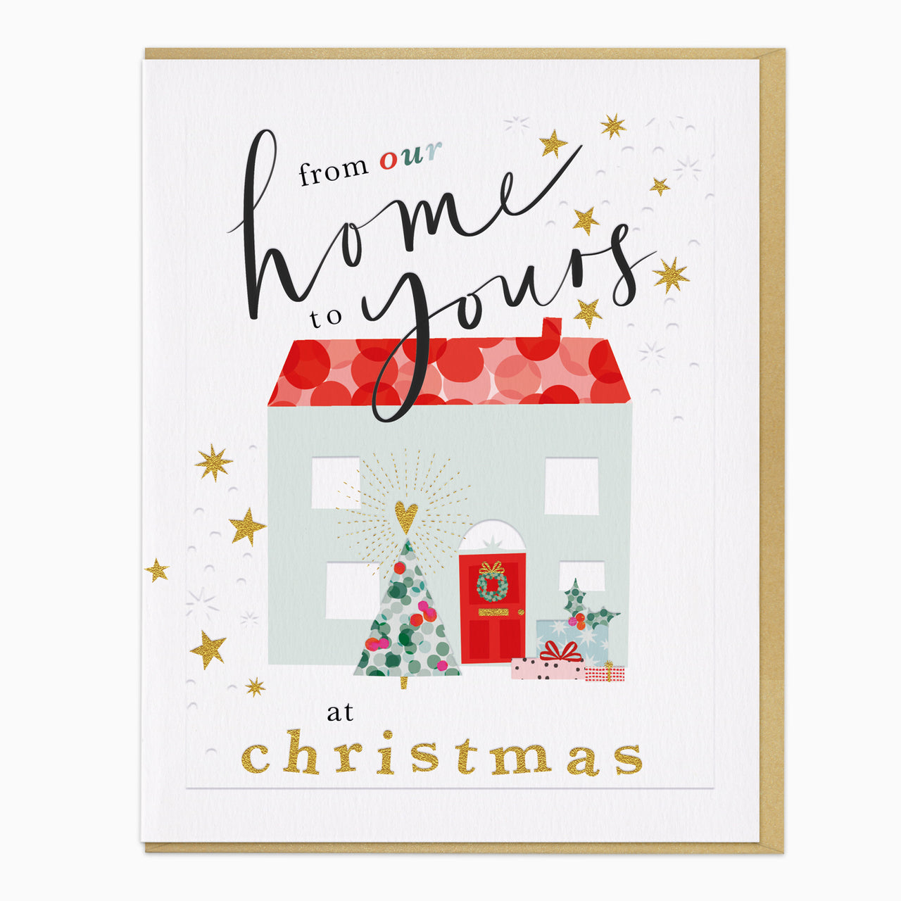 ZA261 - From Our Home To Yours Christmas Card