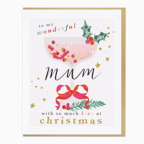 ZA265 - Wonderful Mum Christmas Card