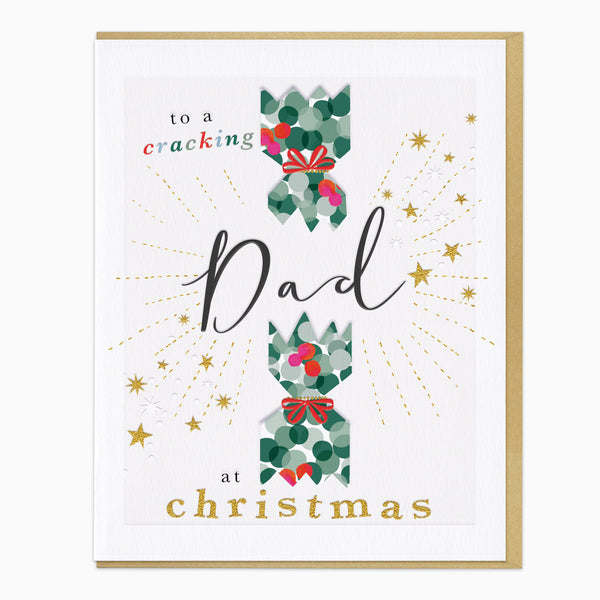 ZA266 - Cracking Dad Christmas Card