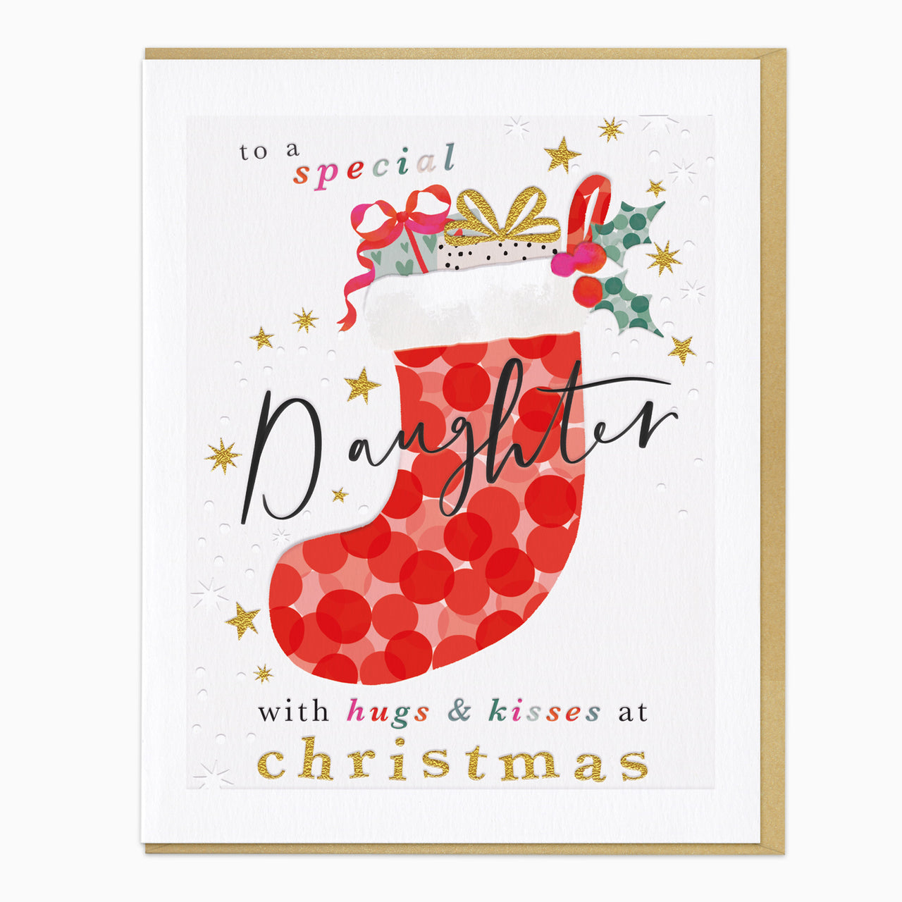 ZA267 - Special Daughter Christmas Card