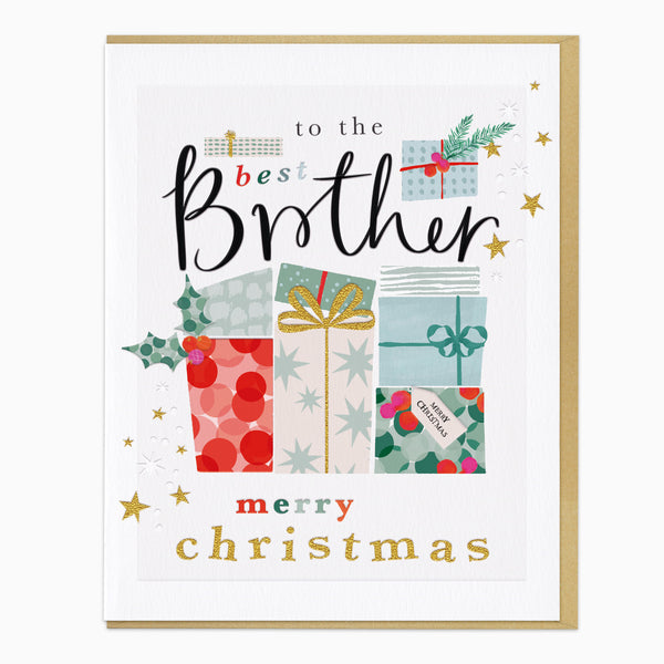 ZA270 - Best Brother Christmas Card