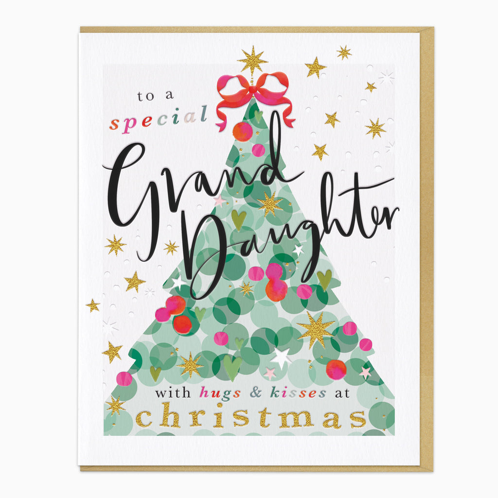 ZA277 - Special Grand-daughter Christmas Card