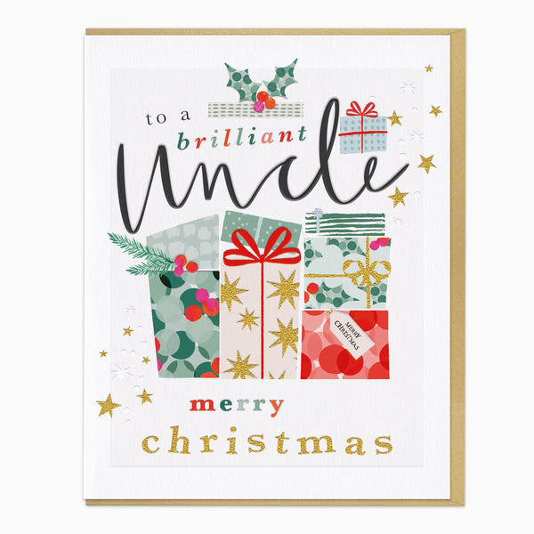 ZA280 - Brilliant Uncle Christmas Card