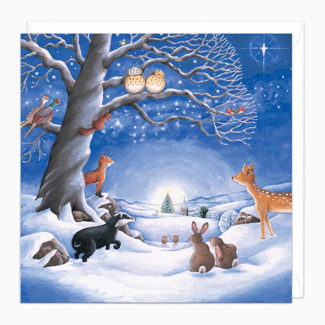 ZA288 - Woodland Christmas Card