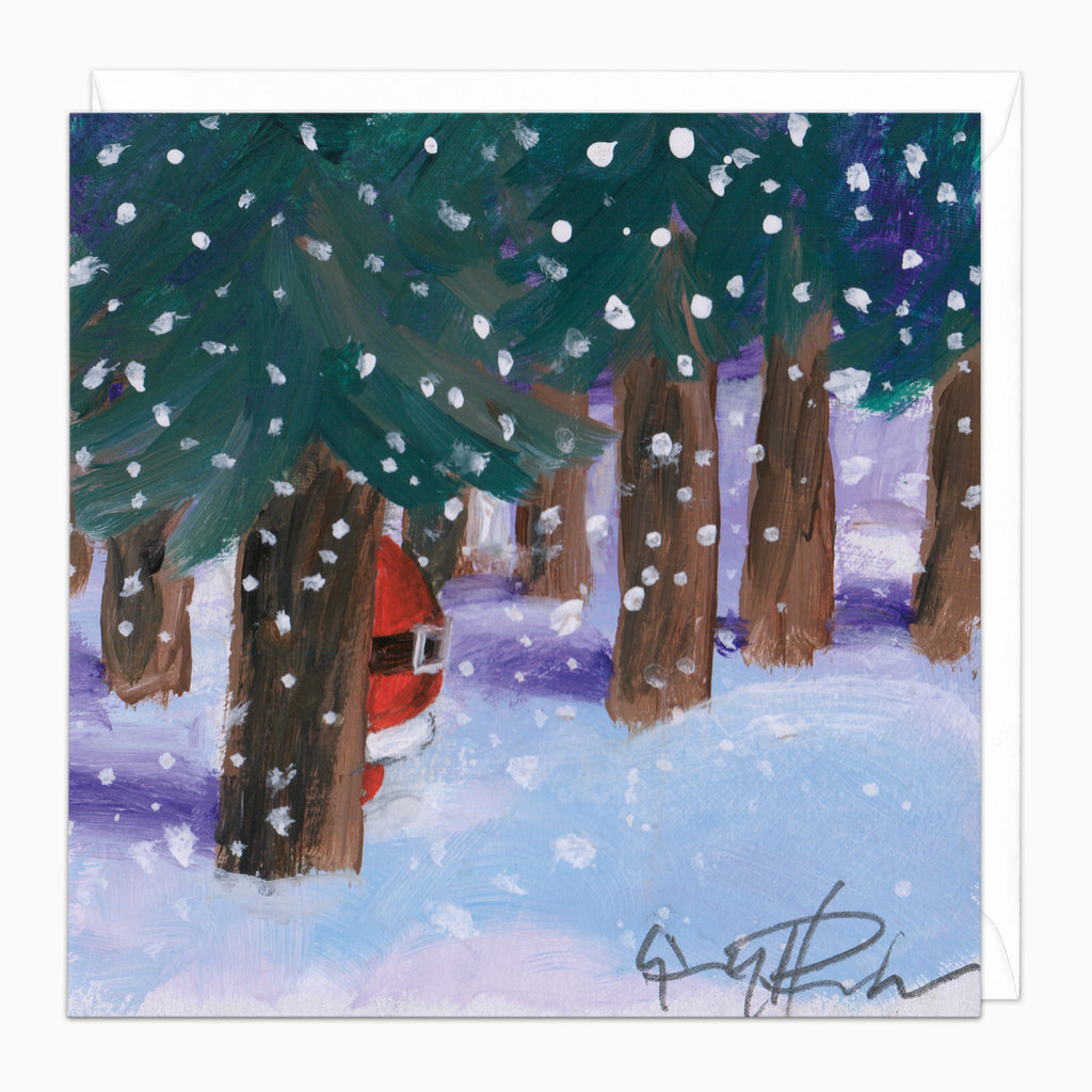 ZA296 - Secret Santa Christmas Card