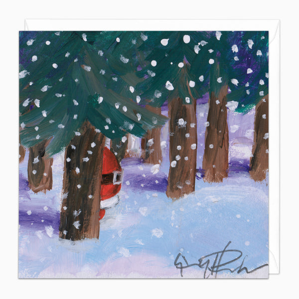 ZA296 - Secret Santa Christmas Card