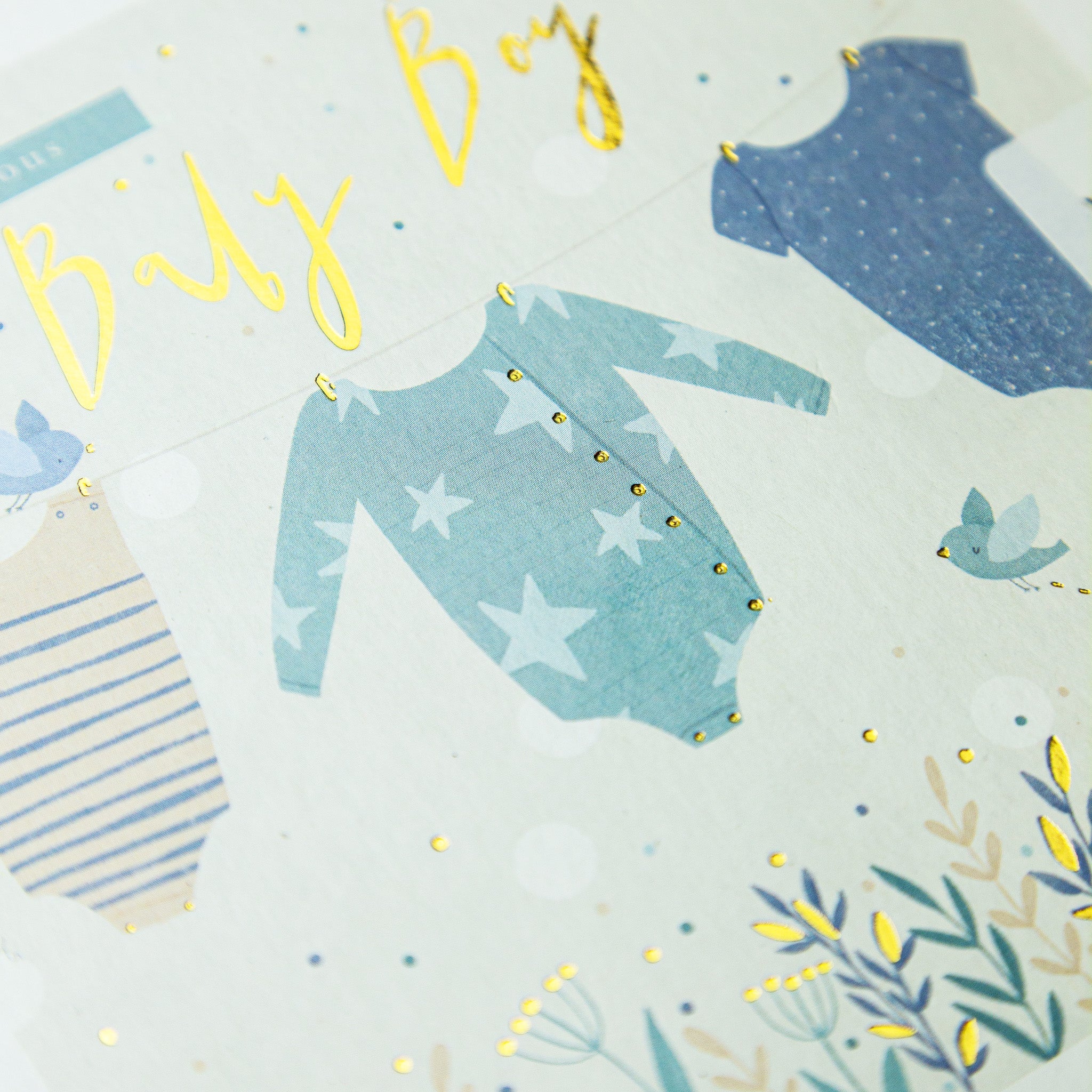 Greeting Card - E702 - Baby Boy Card - Baby Boy Card - Whistlefish