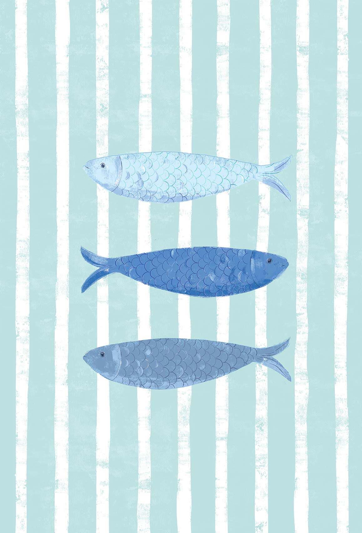 Framed Print-WF1138F - Beach House Fish Large Framed Print-Whistlefish
