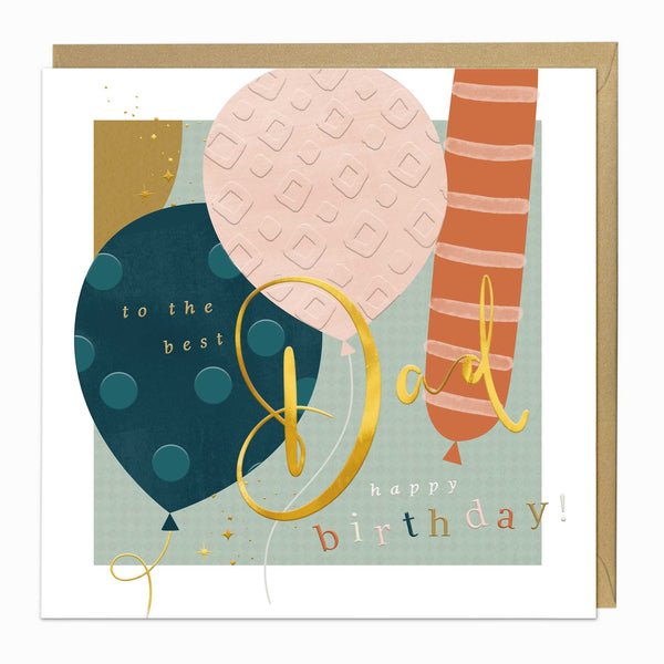 Luxury Card-LN141 - Best Dad Birthday Luxury Card-Whistlefish