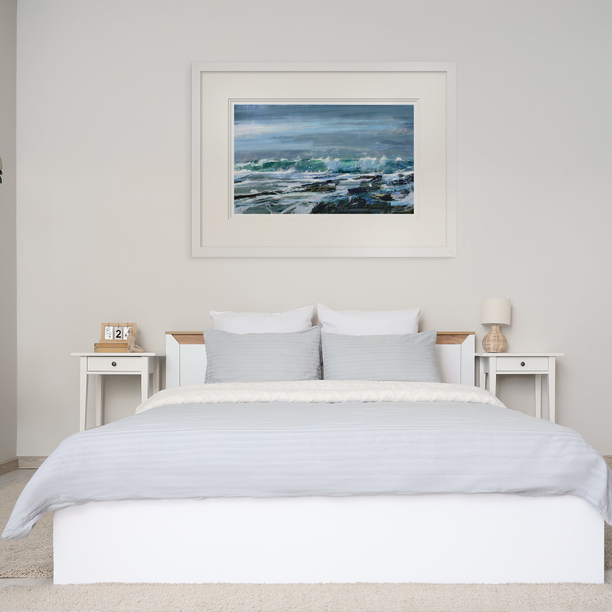 Framed Print-JBPA-BS-120F - Between Squalls Framed Print-James Bartholomew