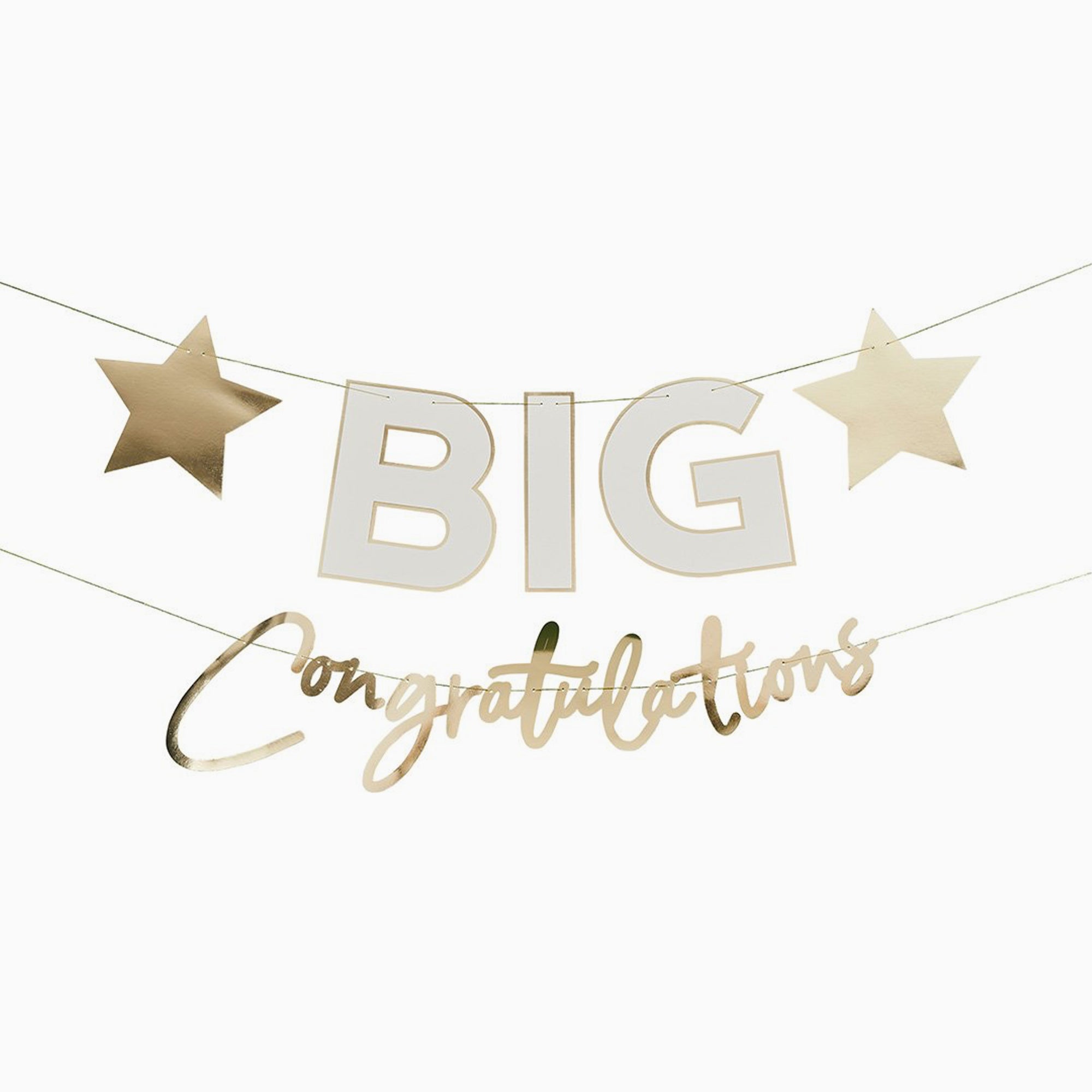 Banner-HBBC200 - Big Congratulations Card Banner-Hootyballoo