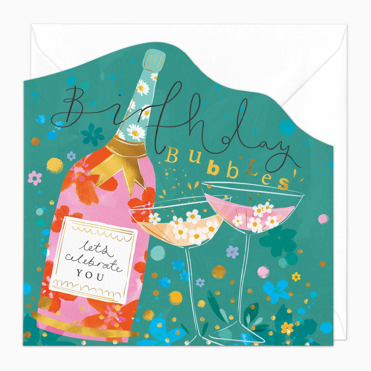 Greeting Card-G072 - Birthday Bubbles Card-Whistlefish