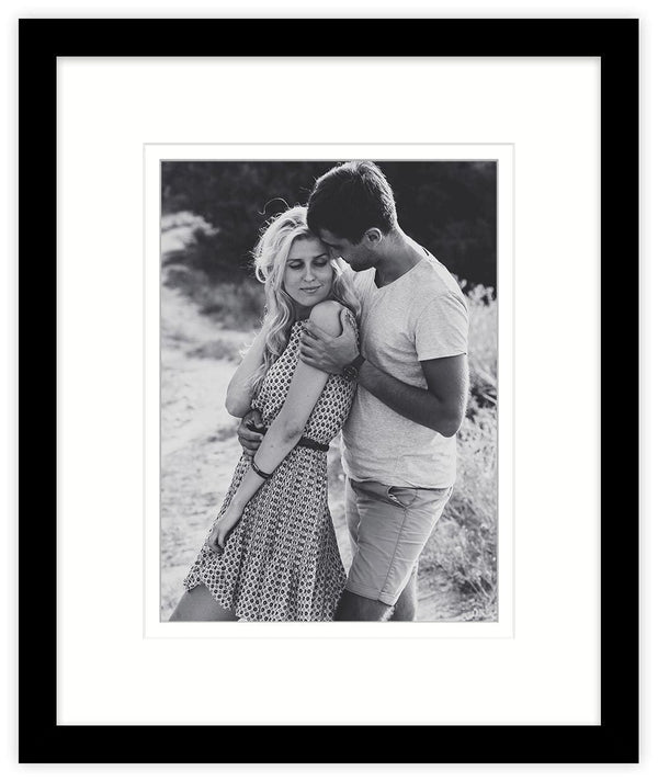 Photo Frame-AF05F - 6 x 8 inch Black Photo Frame-Whistlefish
