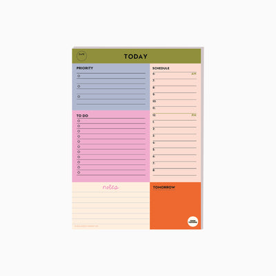 Block My Life Daily Planner - Whistlefish