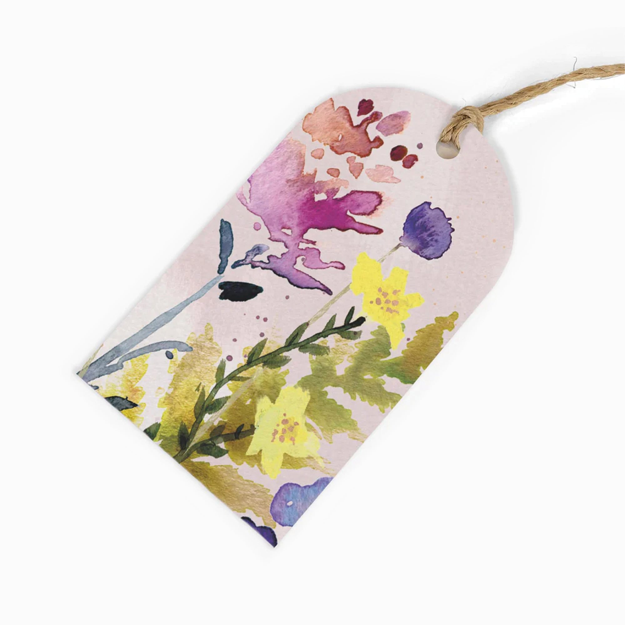 Gift Tag-GWT39 - Blue Poppy & Thyme Gift Tags (Pack of 6)-Whistlefish
