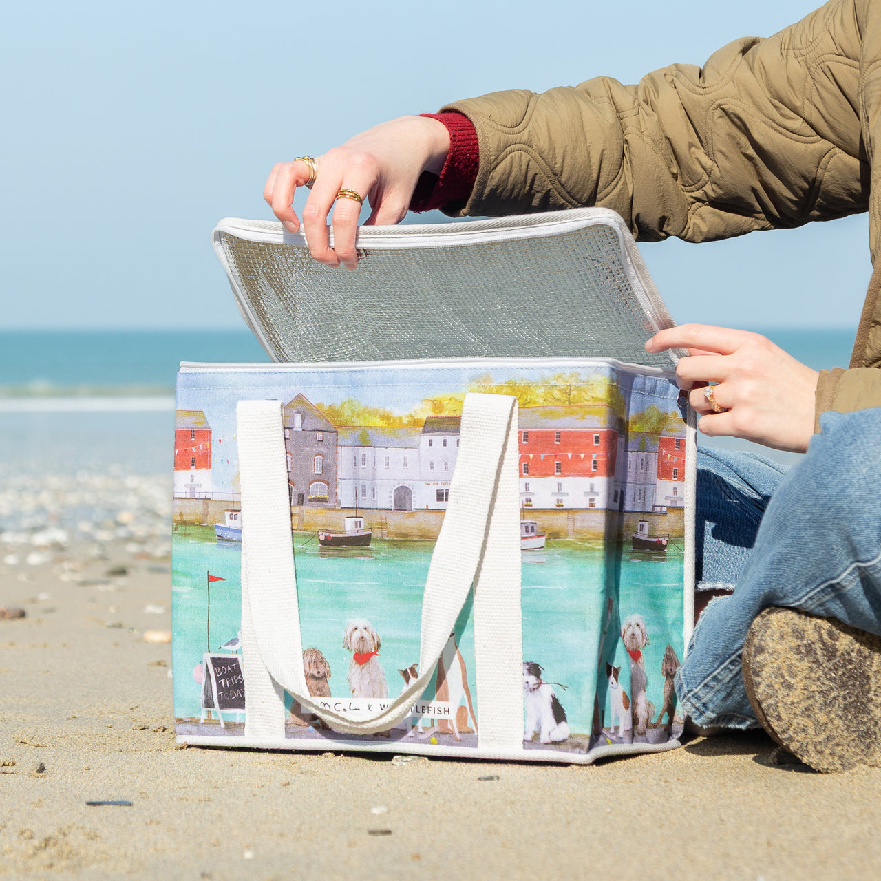 Cooler Bag-HCCB01 - Boat Trip Cooler Bag-Hannah Cole