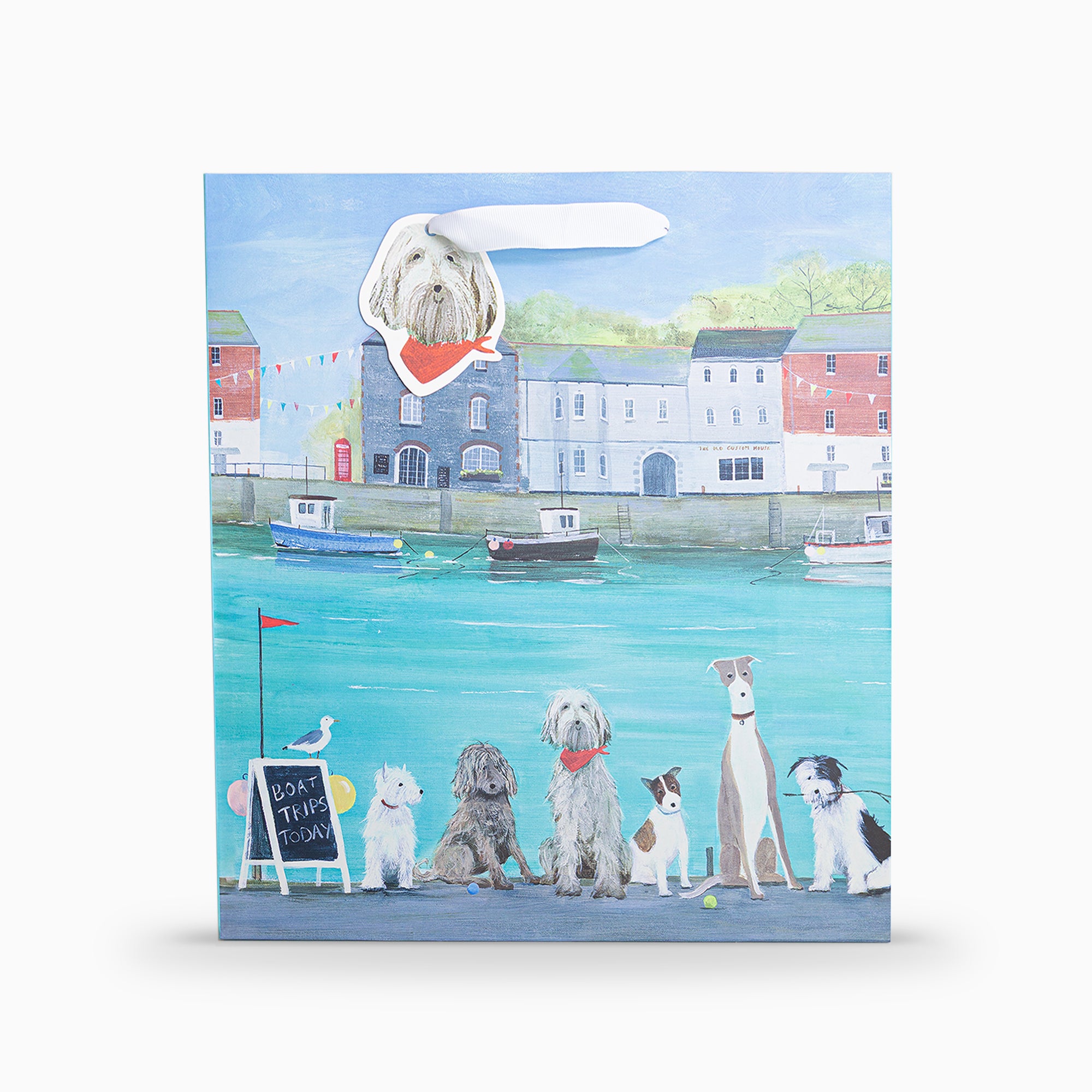 Gift Bag-HC01LB - Boat Trip Large Gift Bag-Hannah Cole