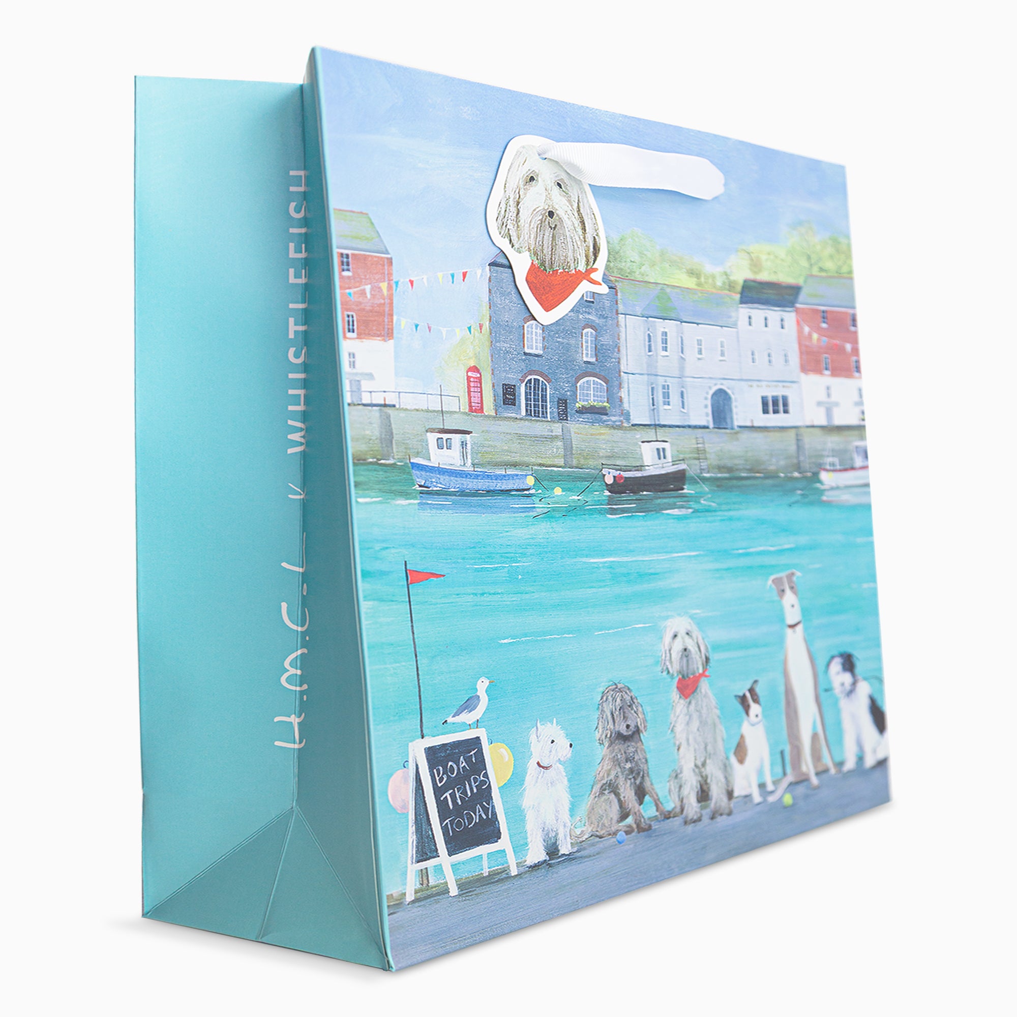 Gift Bag-HC01LB - Boat Trip Large Gift Bag-Hannah Cole