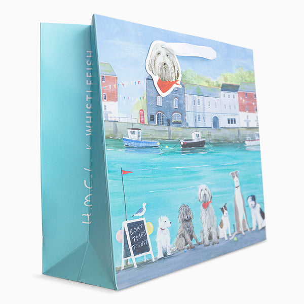 Gift Bag-HC01LB - Boat Trip Large Gift Bag-Hannah Cole