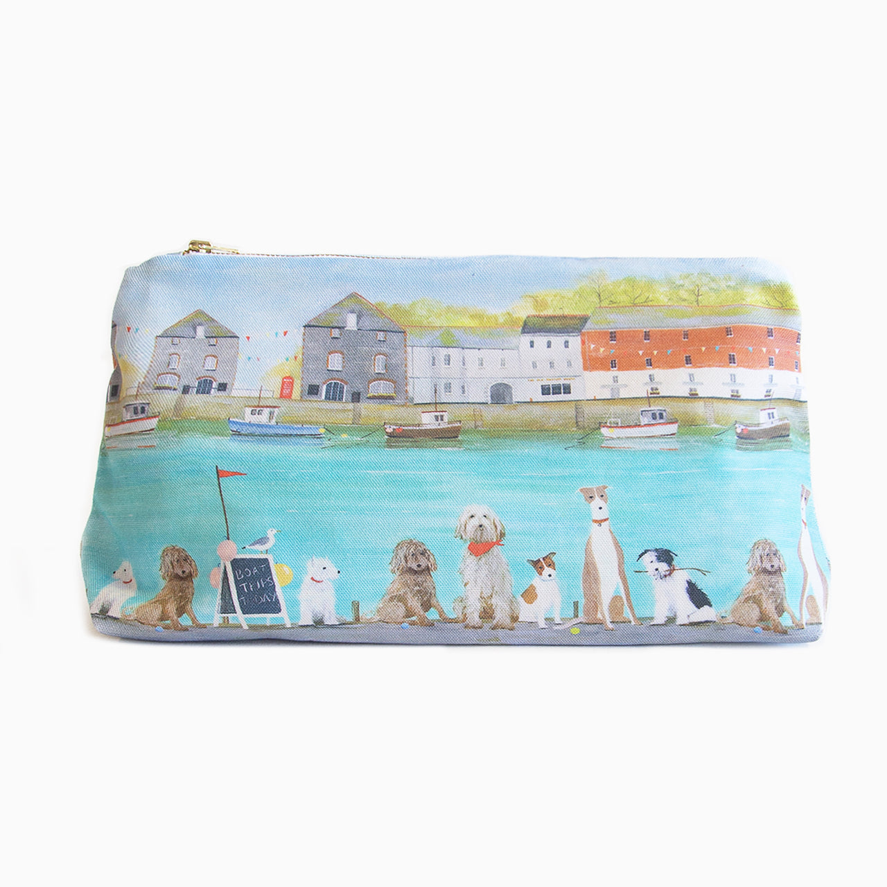 Large Wash Bag-HC01WB - Boat Trip Large Wash Bag-Hannah Cole