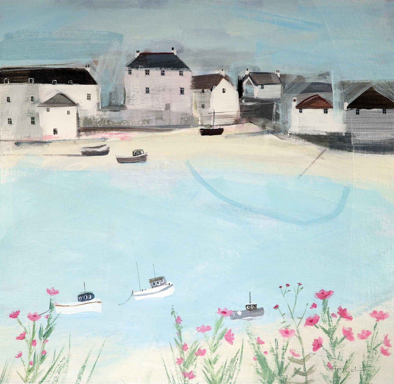 Print-HC331P - Bobbing Along Art Print-Hannah Cole
