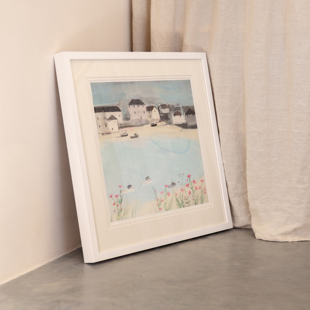 Framed Print-HC331F - Bobbing Along Framed Print-Hannah Cole