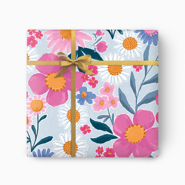 Wrapping Paper-GWP167 - Bold Blooms Wrapping Paper-Whistlefish
