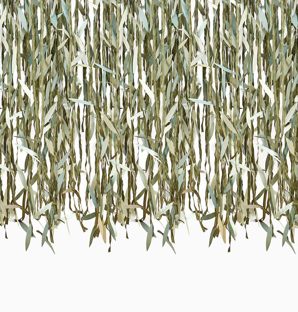 Bunting-BAB-131 - Botanical Leaf Ribbon Backdrop-Ginger Ray