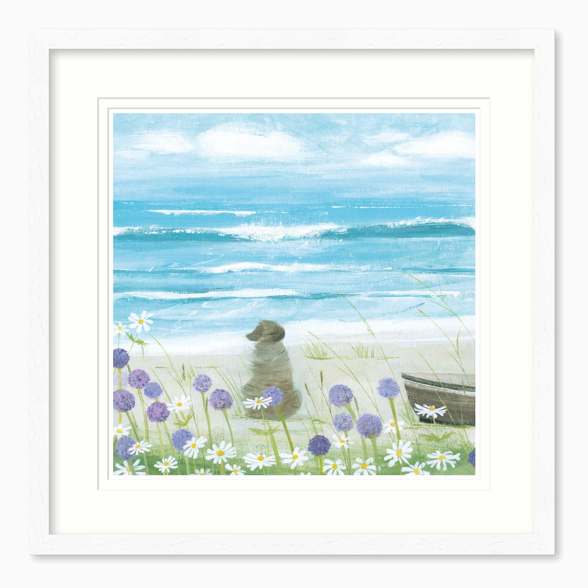 Framed Print-HC308F - Breakers Framed Print-Hannah Cole