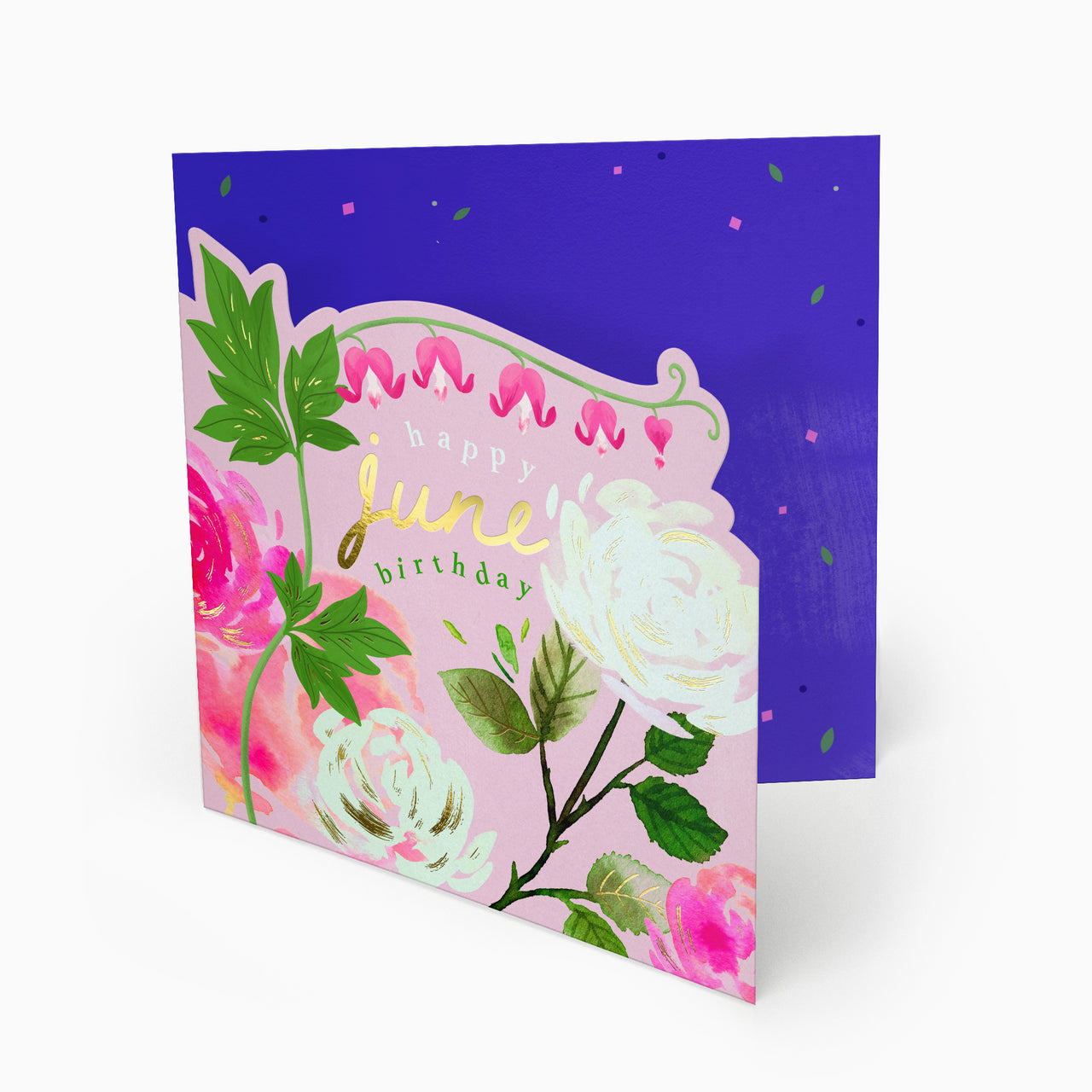 Luxury Card-LN150 - Bright Summer June Birthday Card-Whistlefish
