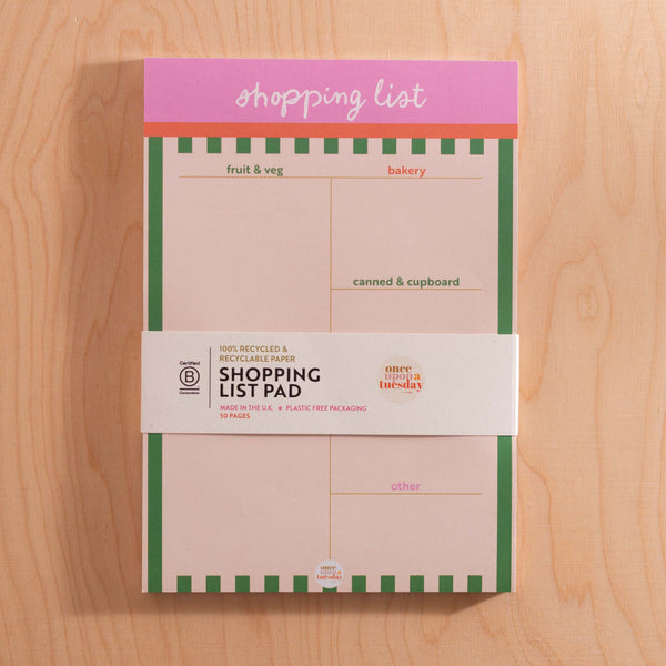 Cabana Stripe Shopping List - Whistlefish
