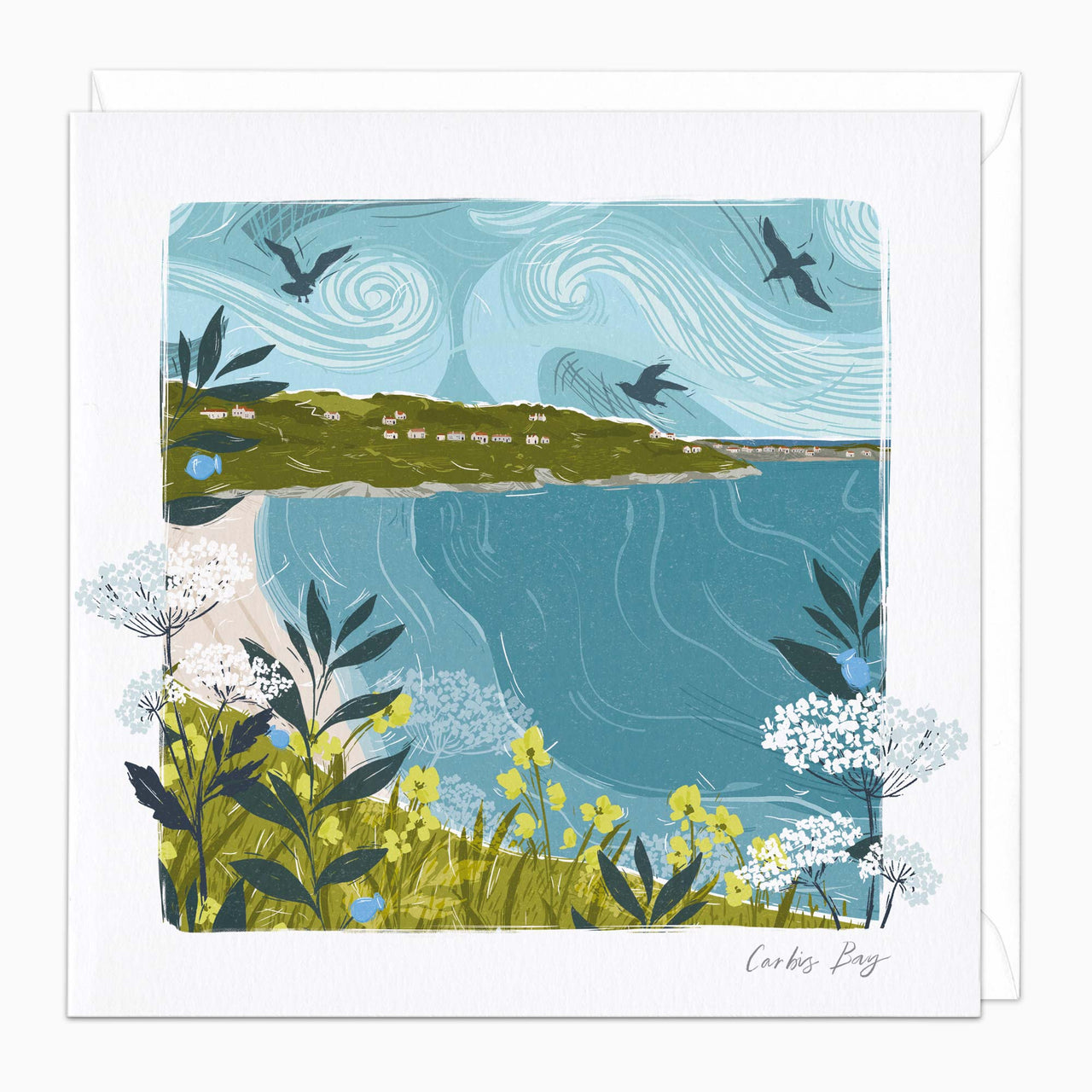 Greeting Card-G578 - Cabris Bay Art Card-Whistlefish