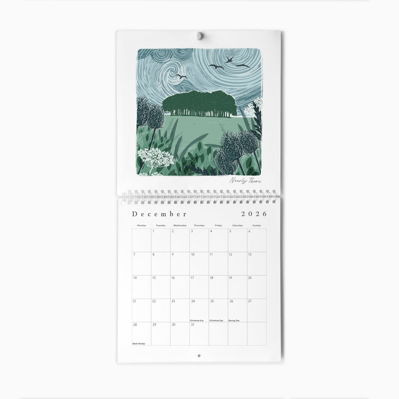 Calendar-WF2027CA - Cornish Linos Calendar Square-Whistlefish