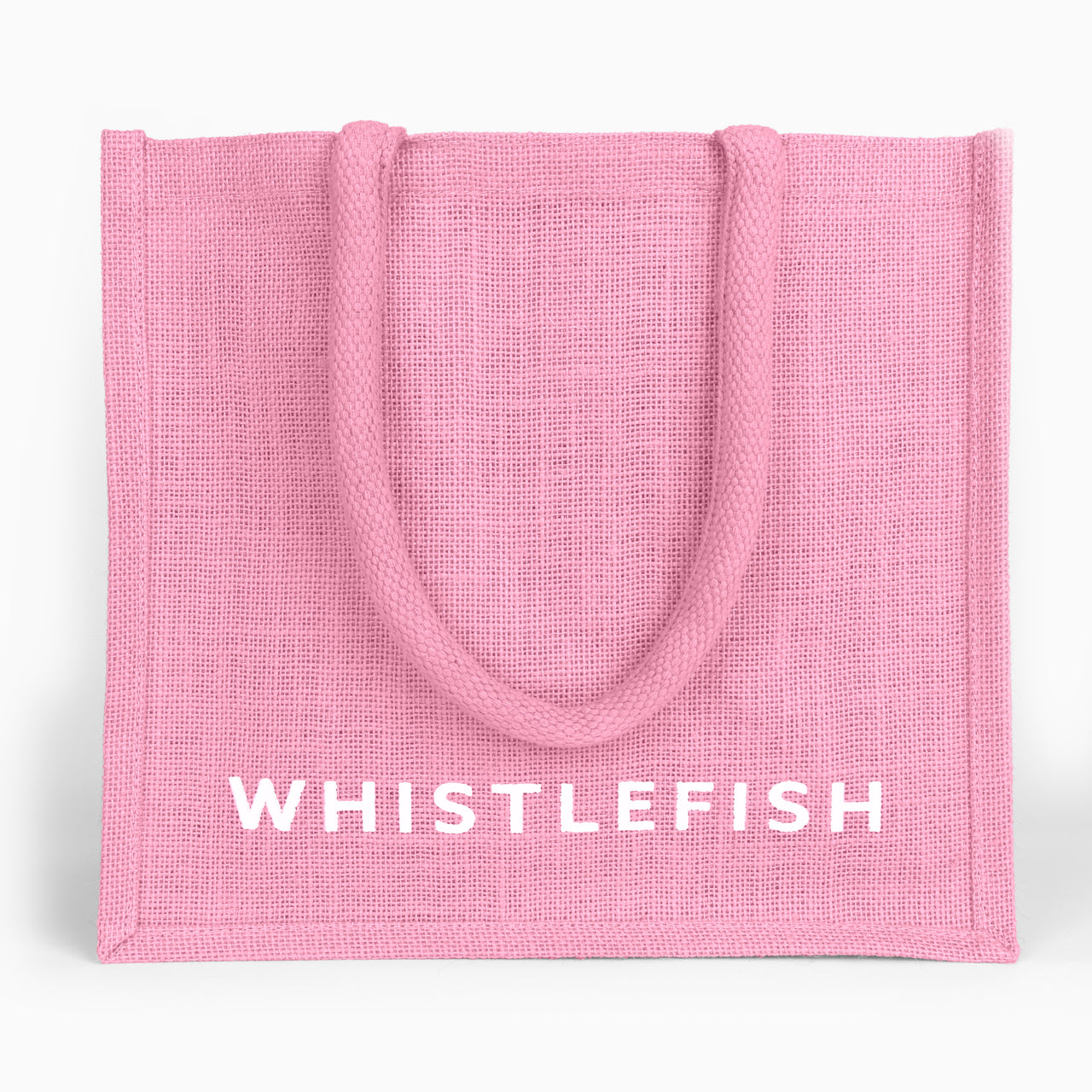 Large Jute Bag-JB223 - Candyfloss Large Jute Bag-Whistlefish