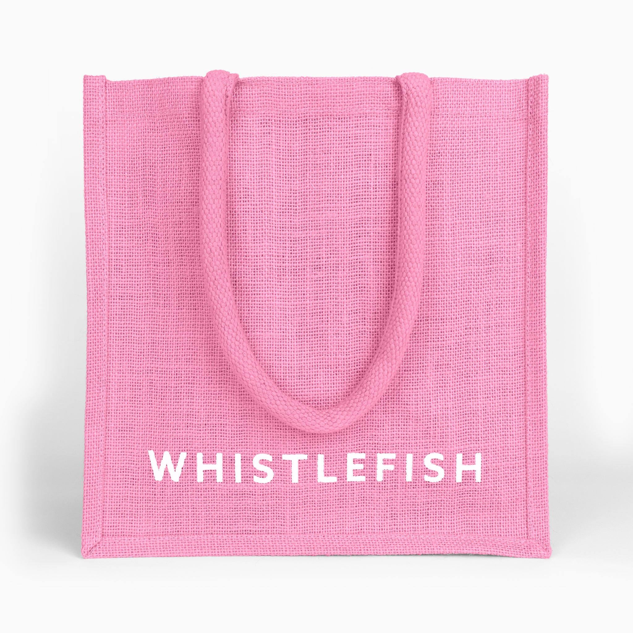 Small Jute Bag-JB210 - Candyfloss Small Jute Bag-Whistlefish