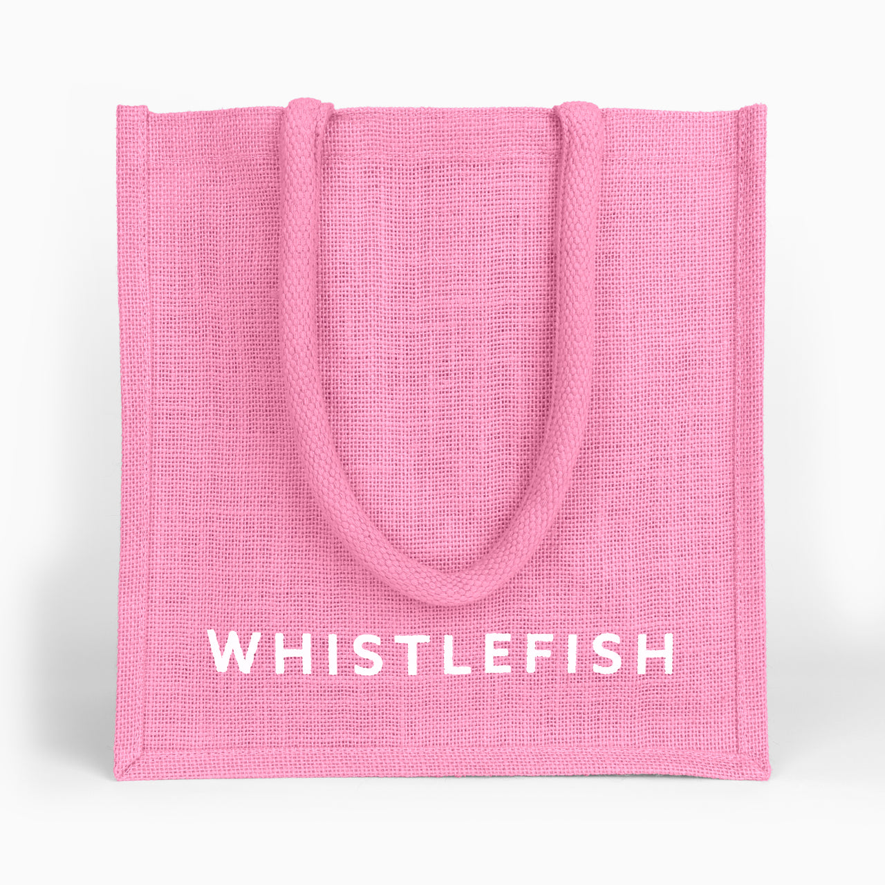 Small Jute Bag-JB210 - Candyfloss Small Jute Bag-Whistlefish