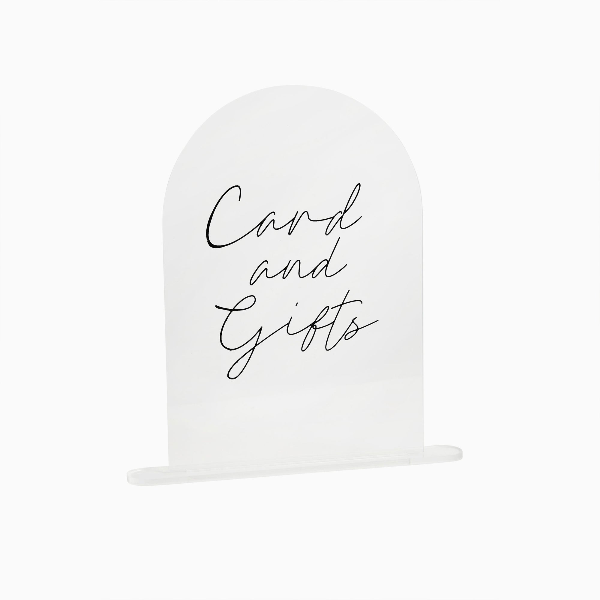 Sign-HBMW107 - Cards & Gifts Acrylic Sign-Hootyballoo