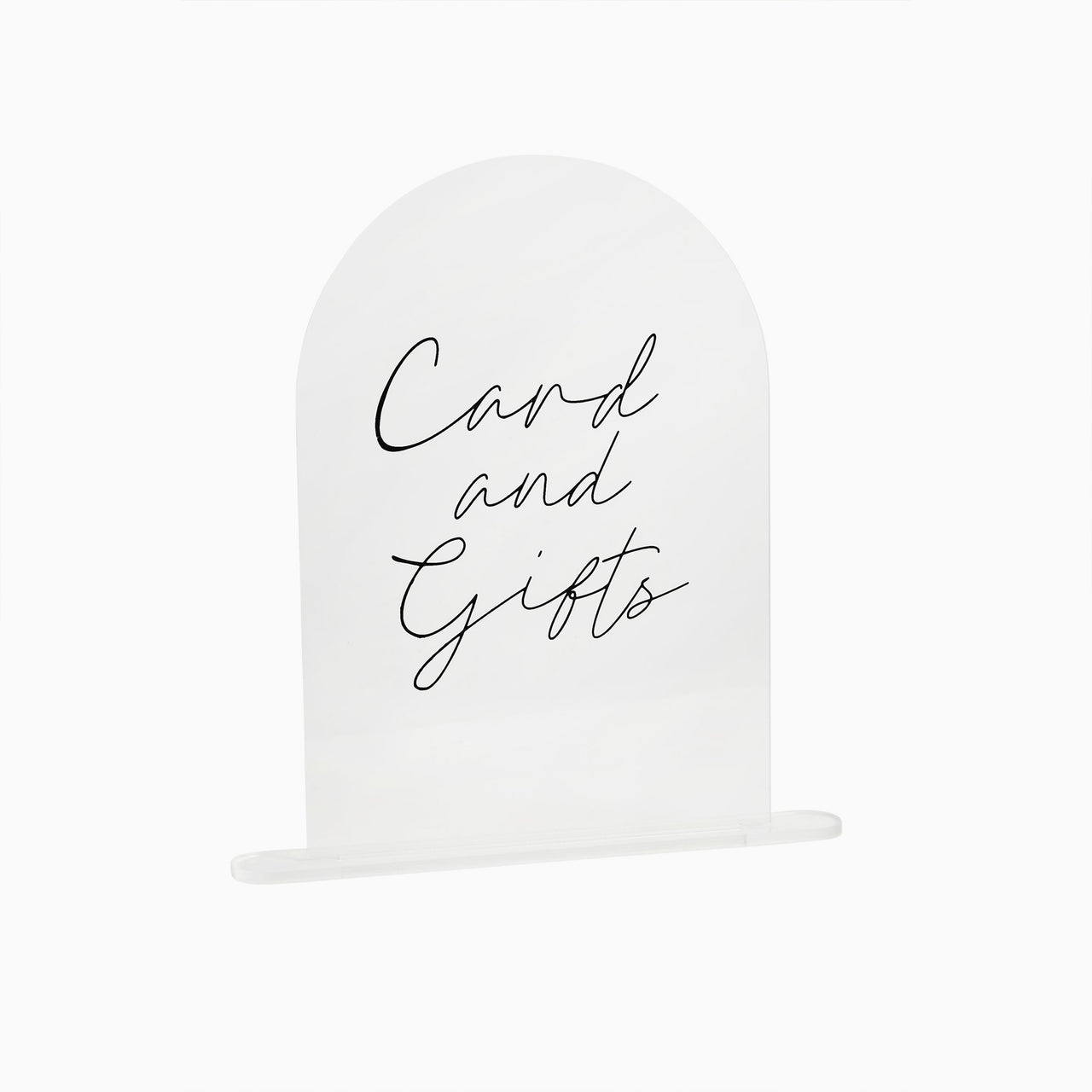 Sign-HBMW107 - Cards & Gifts Acrylic Sign-Hootyballoo
