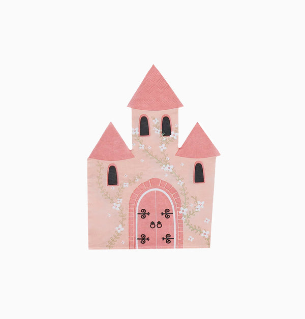 Napkins-HBLP108 - Castle Paper Napkin 16pcs-HootyBalloo