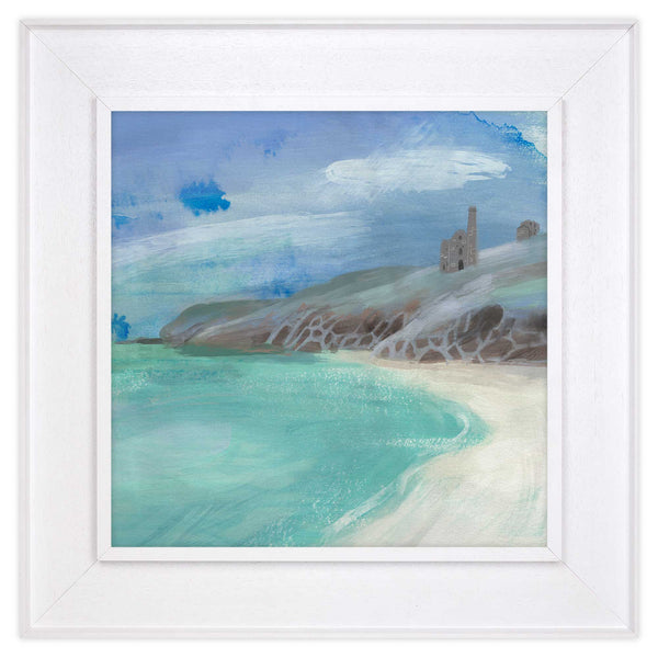 Chapel Porth Tray Framed Canvas - Whistlefish