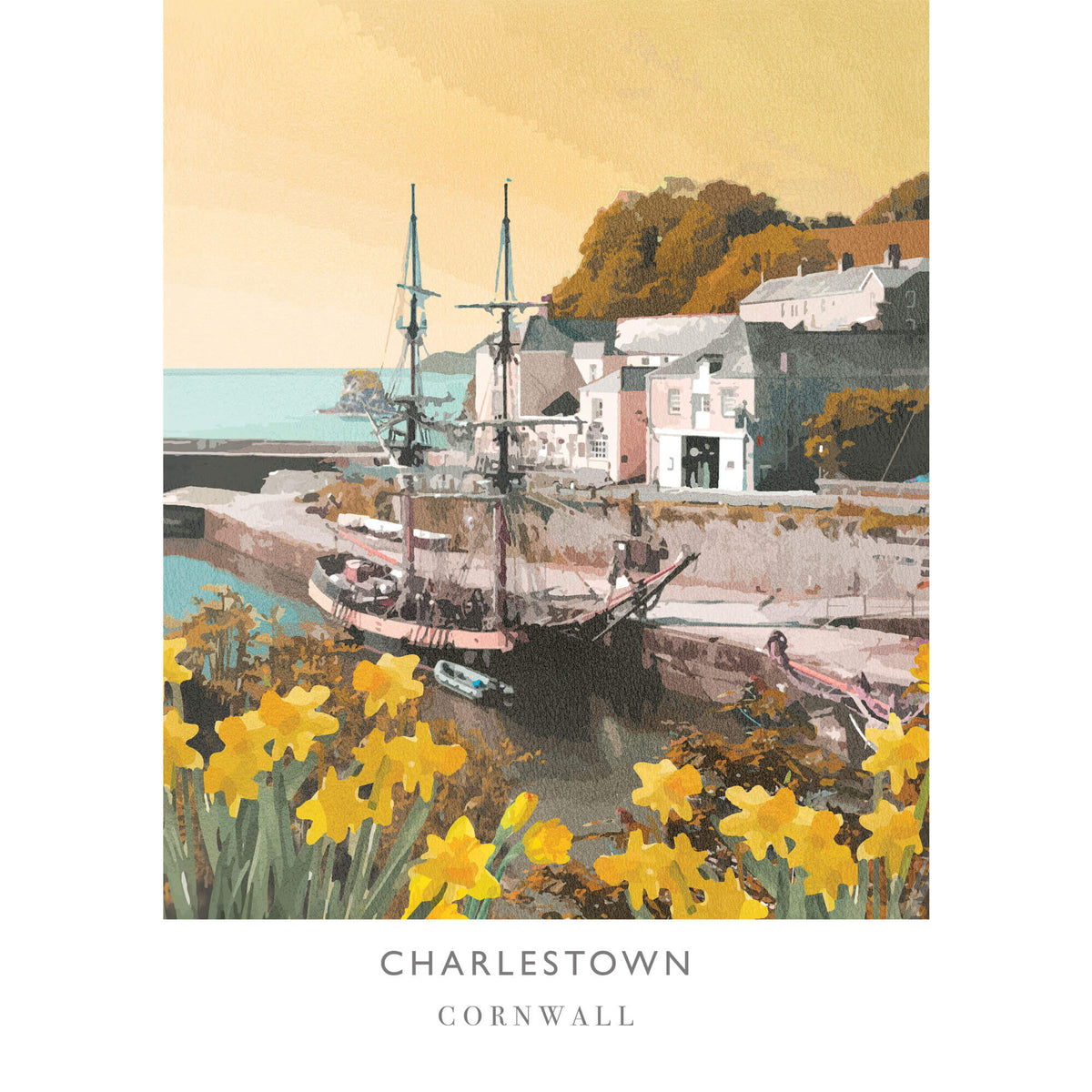 WF221P Charlestown Art Print
