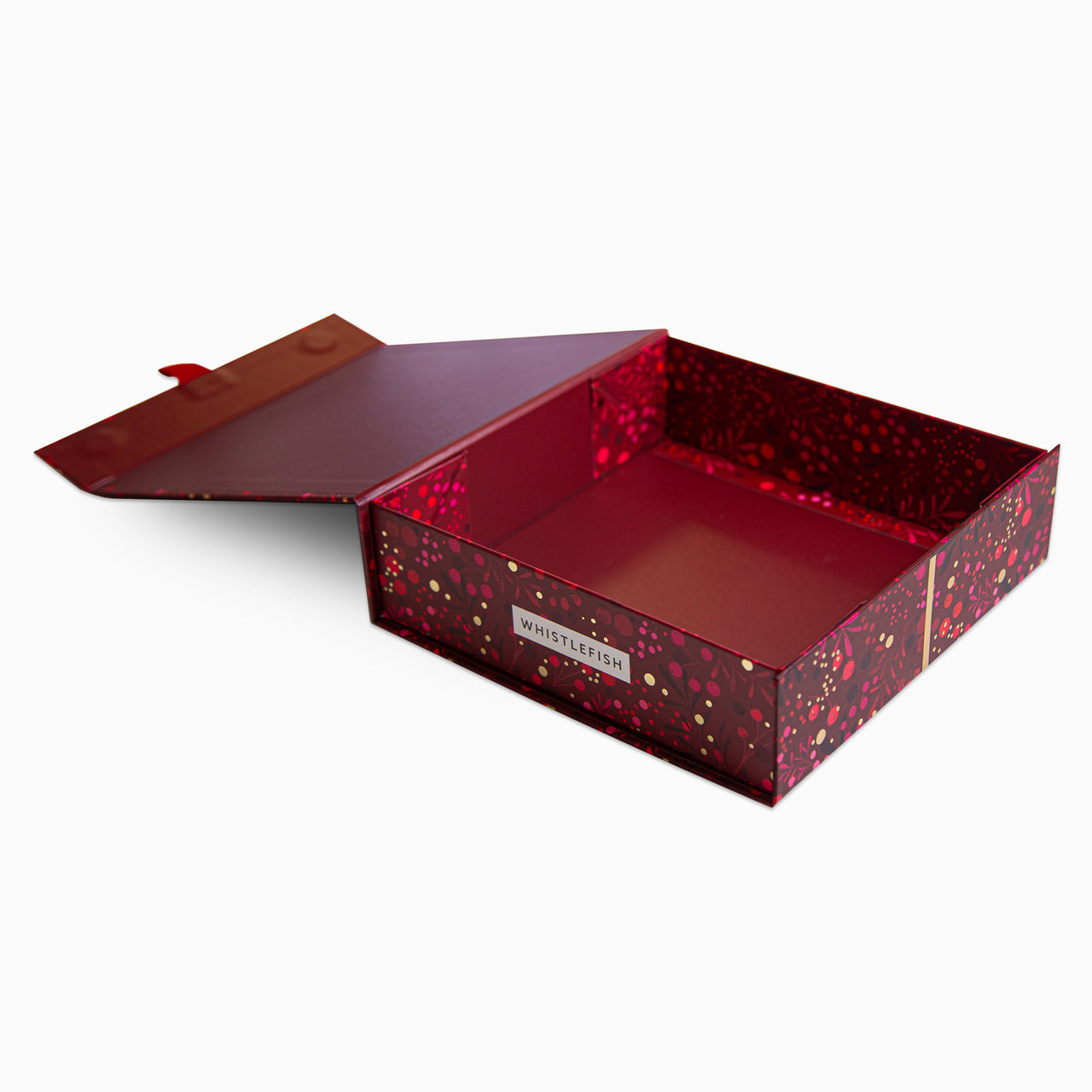 Magnetic Box-MBX07 - Christmas Present Magnetic Gift Box-Whistlefish