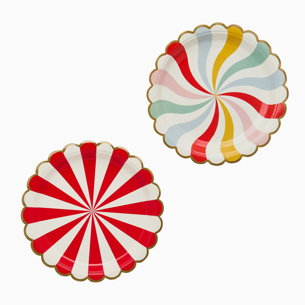Paper Plates-HBCP110 - Circus Paper Plates-Hootyballoo
