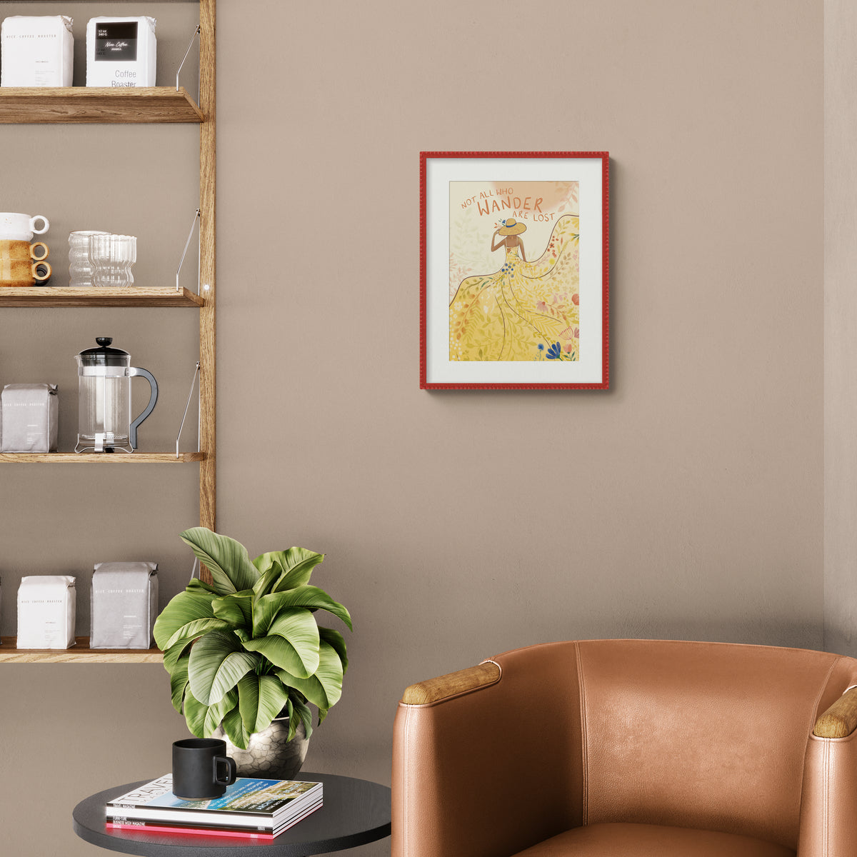 All Who Wander Framed Print - Whistlefish