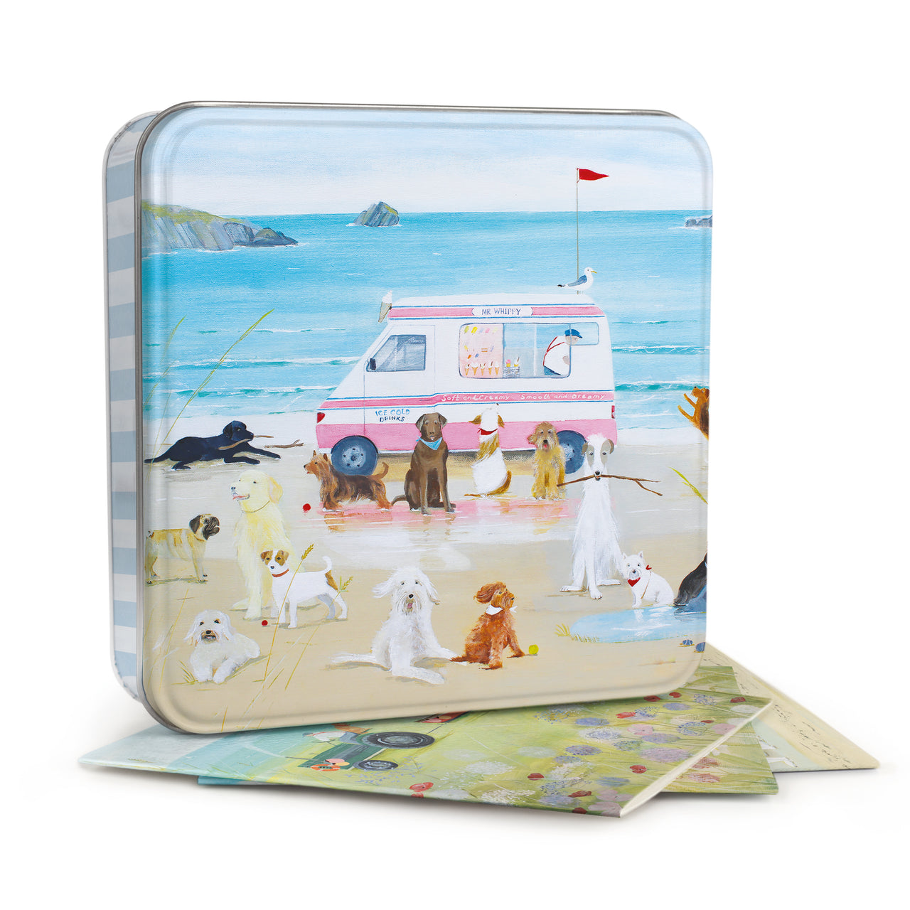 Notelet Tin-MWT61 - Coastal Walk Notelet Tin-Hannah Cole