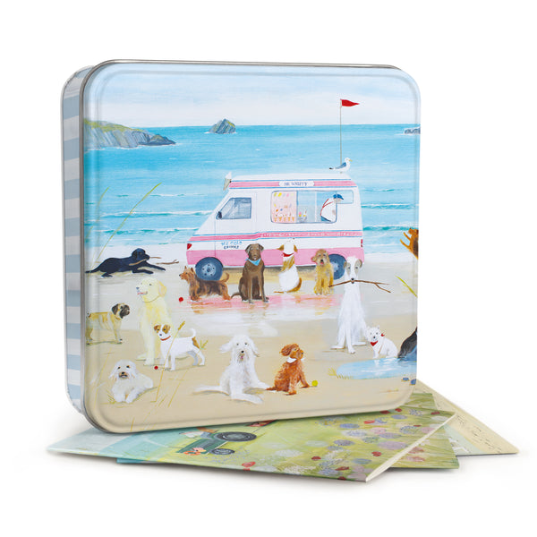 Notelet Tin-MWT61 - Coastal Walk Notelet Tin-Hannah Cole