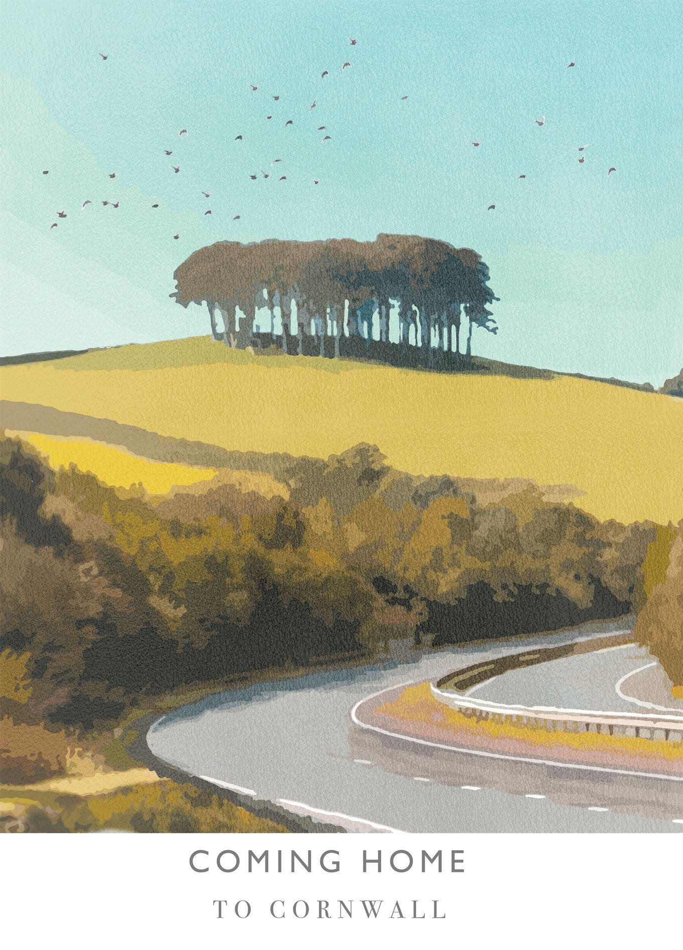 WF85P Coming Home Art Print