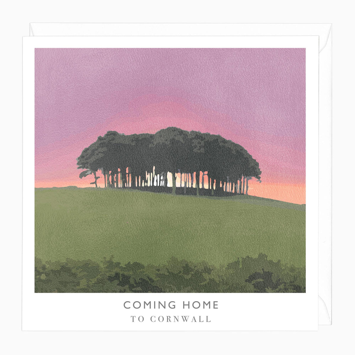 A795 Coming Home To Cornwall Travel Art Card